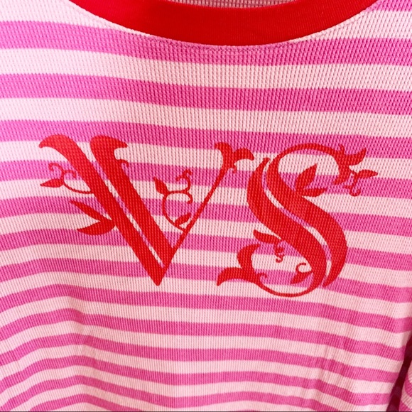 Victoria’s Secret Stripe Thermal Sleep Shirt - Picture 5 of 7